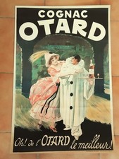 AFFICHE COGNAC OTARD 80 cm x