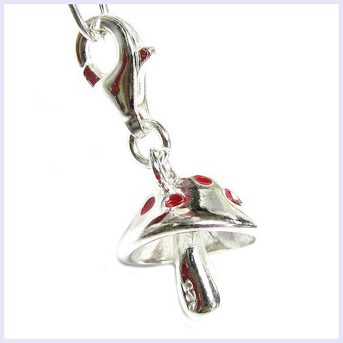 Sterling silver red - silver,