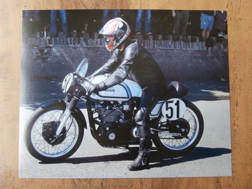 Moto norton manx - 500,