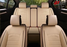 Beige siège auto housses - beige, pu