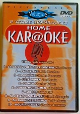 Home Karaoké - Volumes 5 - 10 titres Chansons Françaises (dvd) Pictomusic
