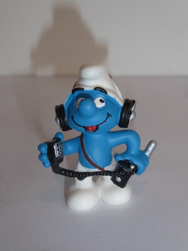 Pvc figurine schtroumpfs - pvc,