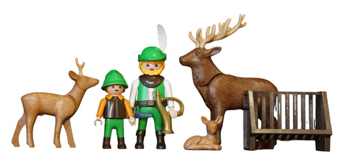 Playmobil personnage chasseur