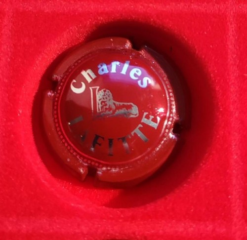 Capsule plaque muselet de - plaque,