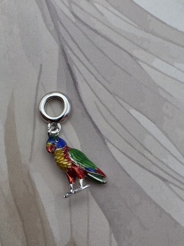 Pendentif charm perroquet - charm,