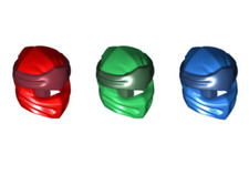 Lego ® Lot 3 Cagoule Ninja