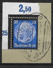 Empire Allemand Minr 553 Timbrés Tampon Poste Ferroviaire Coin 1 Ou