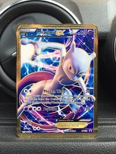 Gold Heavy Métal  Pokemon  Card - Mewtwo EX - Gift Card ! HP170 - English