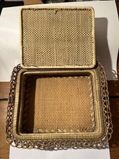 Ancien petit panier - panier, osier