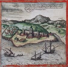 Reproduction plan ancien d'Elmina 1572