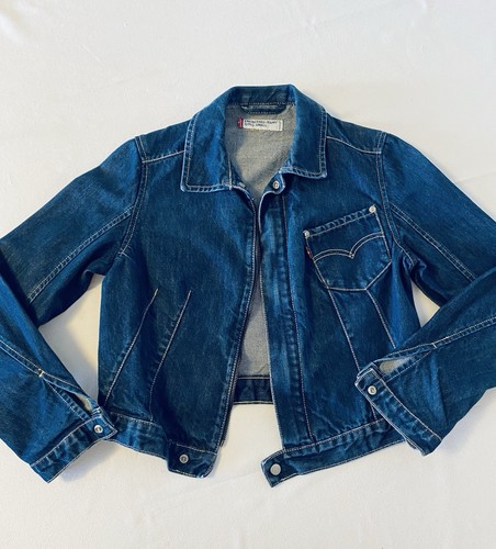 Veste jean vintage levi - jean,