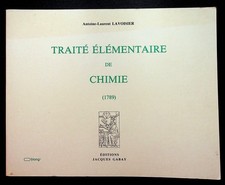 Antoine-Laurent Lavoisier, Traité élémentaire de chimie (1789)
