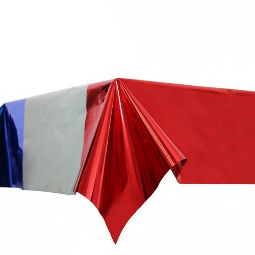 Nappe rouge blanc bleu - blanc,