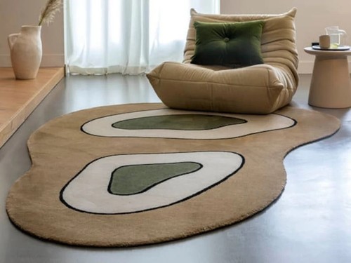 Tapis décoratif touffeté - , à