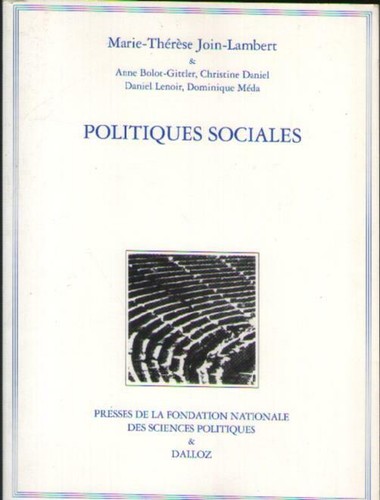 Livre politiques sociales - :,