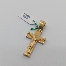 Pendentif Croix Sacrée En Or