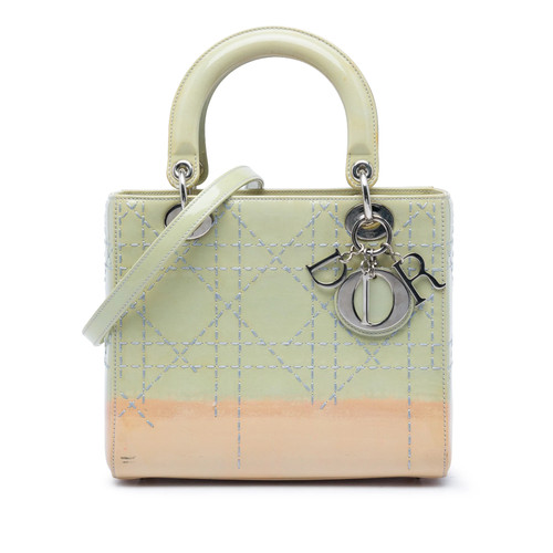 Dior medium ombre cuir - cuir, verni