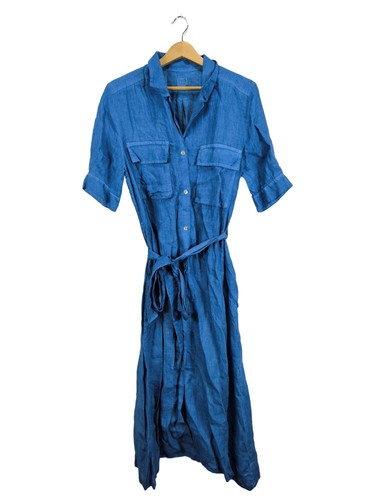 120 lino robe - lino, chemisier