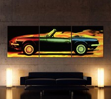 Pop Art Triumph Spitfire Toile