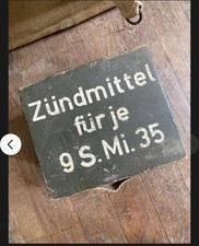 Caisse allemande Zündmittel Shrapnellmine Mi 35