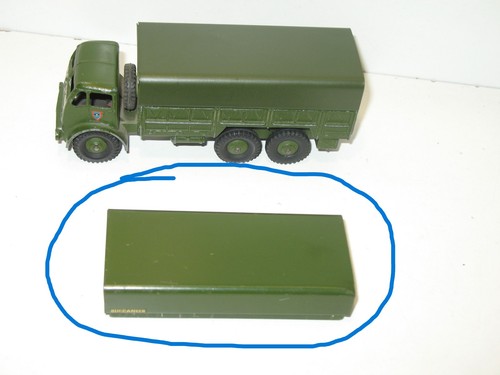 Dinky toys bache - dinky, capote
