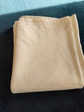 Ancien drap plat blanc en
