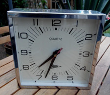 Vintage pendule carrée - pendule,