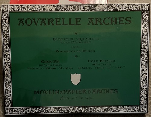 Arches watercolor block - arches,
