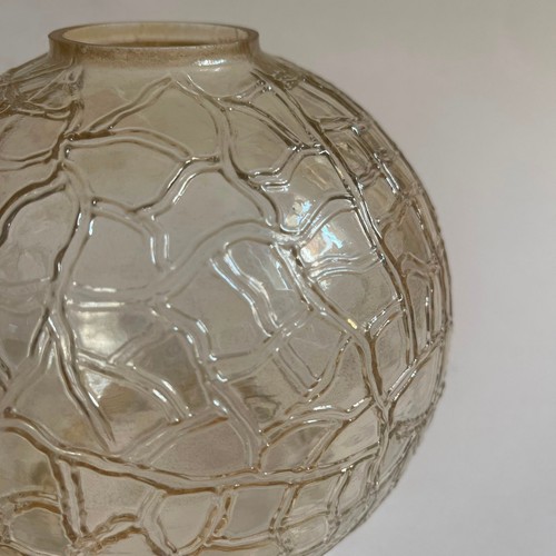 Globe verre moulé vintage - moulÉ,