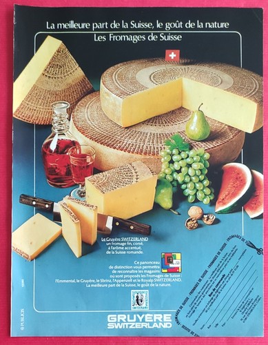 Publicité presse fromage - publicité,