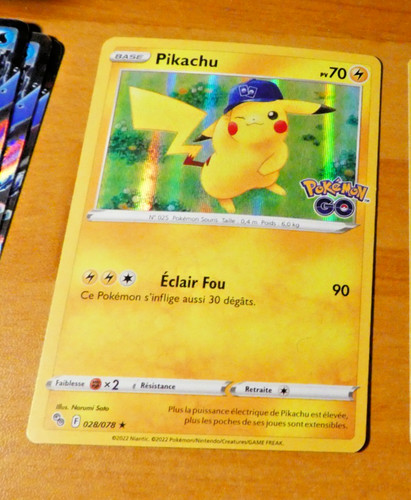 Pokemon card holo carte - card,