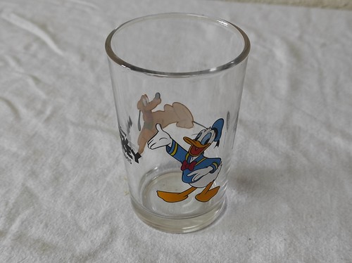 Verre moutarde disney - moutarde,