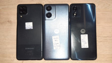 SAMSUNG GALAXY A12 + MOTOROLA E13 + MOTOROLA - LOT HS - A REPARER - Pour Pièce