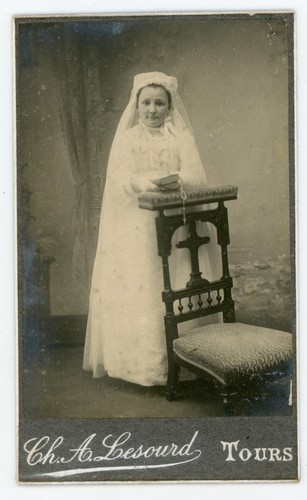 Photo cdv lesourd tours - tours,, une