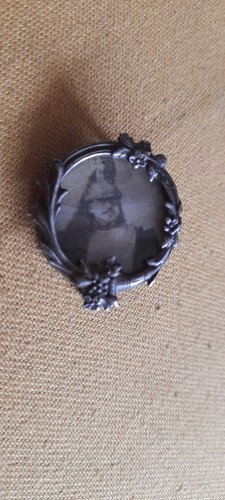 Broche porte photo - porte, art