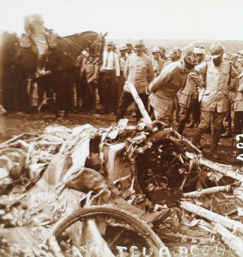 Avion abattu verdun guerre - abattu,