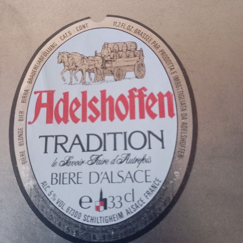 étiquette biere alsace brie - Étiquette,