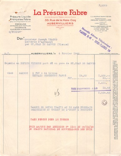 1940 presure fabre a - 1940,