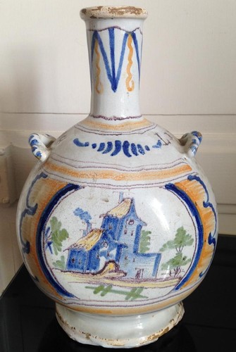 Belle grosse gourde faience - grosse,