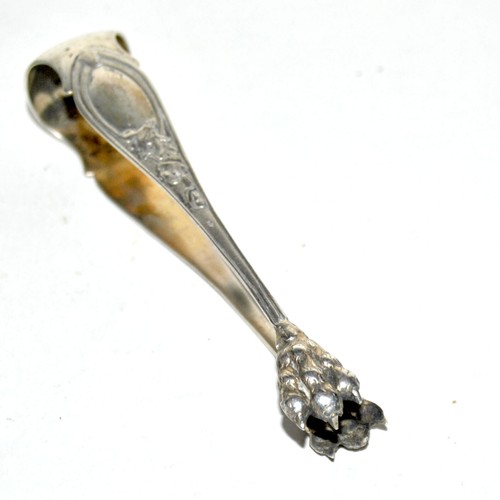 Pince sucre art nouveau - sucre,
