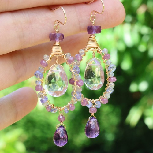 Boucles oreilles pierre - d'oreilles,
