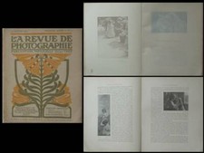 REVUE DE PHOTOGRAPHIE n°1 1905 ENFANCE, M. WEILL, CONSTANT PUYO, ROBERT DEMACHY