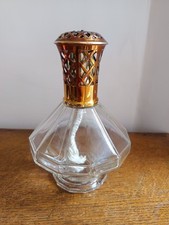  Ancienne Lampe Berger Art Déco en Verre à Facettes