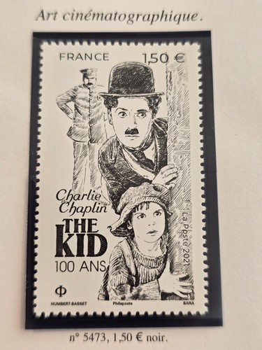Timbre france 5473 charlie - france,