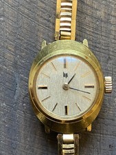 Montre Mécanique Lip femme ancienne Vintage plaqué Or