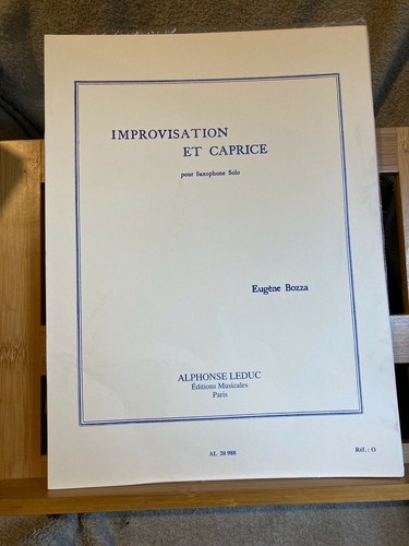 Eugène bozza improvisation - bozza,