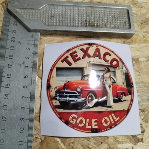 Stickers pin up texaco - ++,