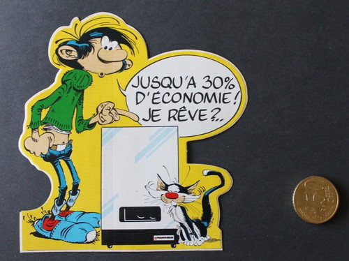 Autocollant sticker - /,