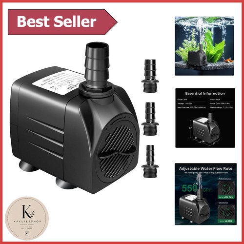 550gph submersible pump 30w - pump,