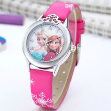 Montre princesse Elsa pour filles bracelet dessin animé reine des neige Disney 